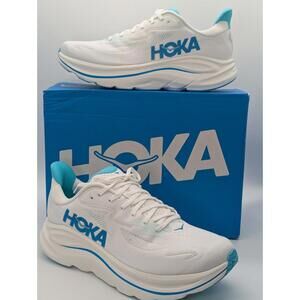 Hoka Clifton 10 - Men’s Size 12.5 - 1162030 WKY White Blue Running Shoes New